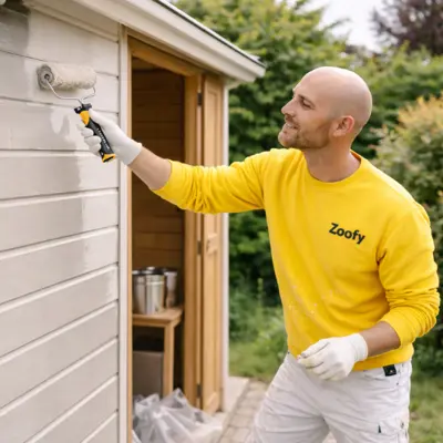 Have the shed painted