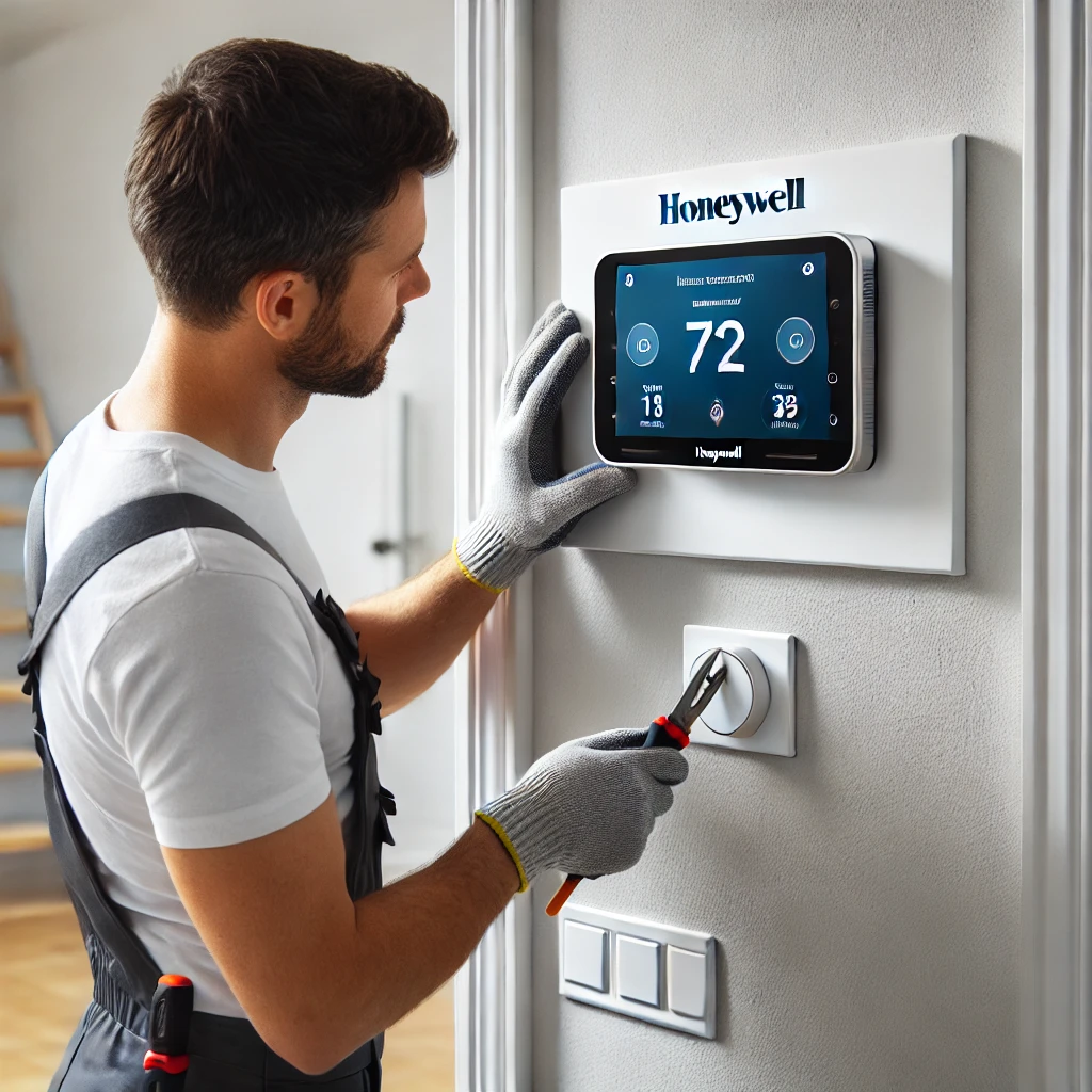 Honeywell slimme thermostaat laten installeren