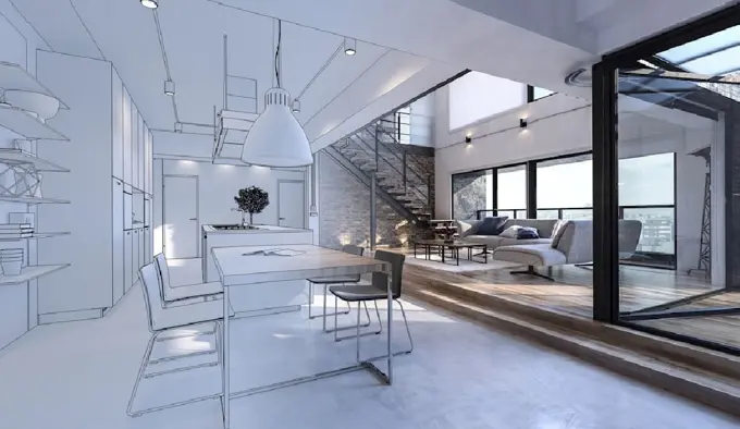 Maak een lichtplan voor de woonkamer