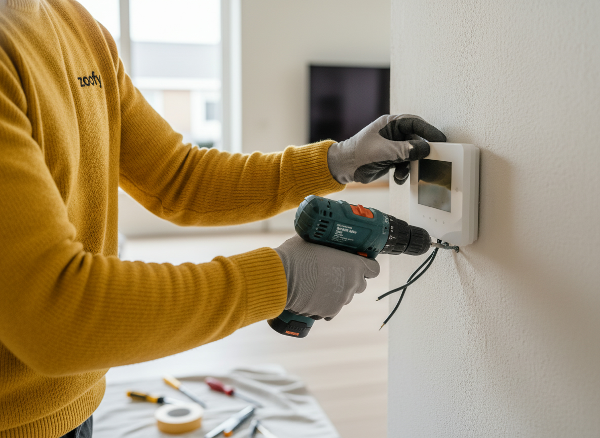 Thermostaat laten installeren