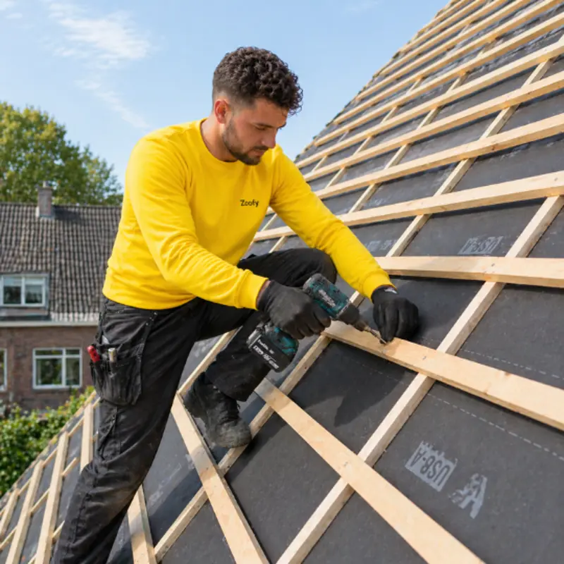 Panlatten laten plaatsen