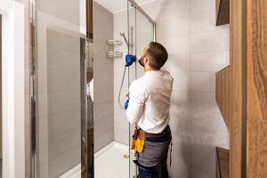 Have a shower cabin installed