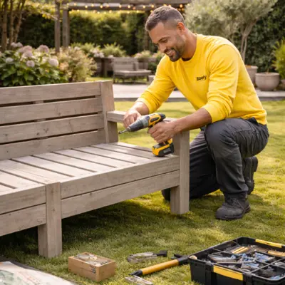 Have garden furniture assembled