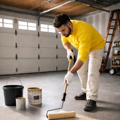 Have the garage floor painted
