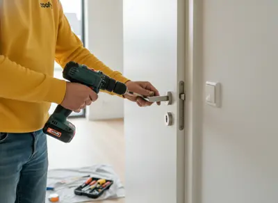 Have hinges and locks installed