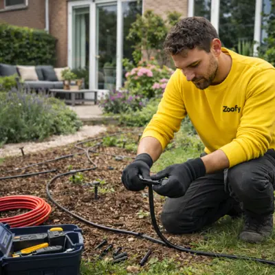 Have garden irrigation installed