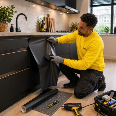 Keuken laten wrappen