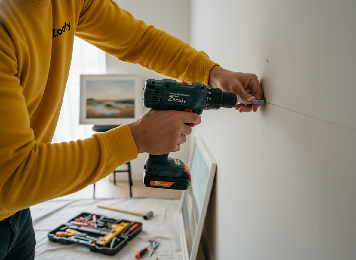 Installatie en ophang-service 