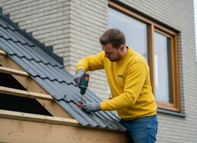 have roof tile panels installed