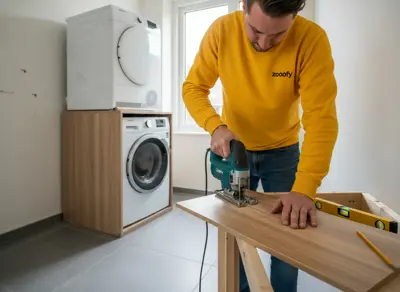 Wasmachine ombouw laten maken