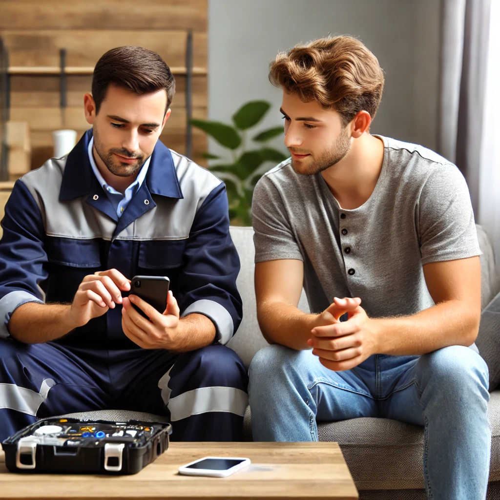 Telefoon laten instellen