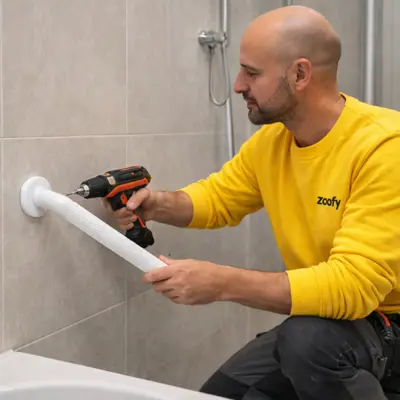 Have a wall bracket installed