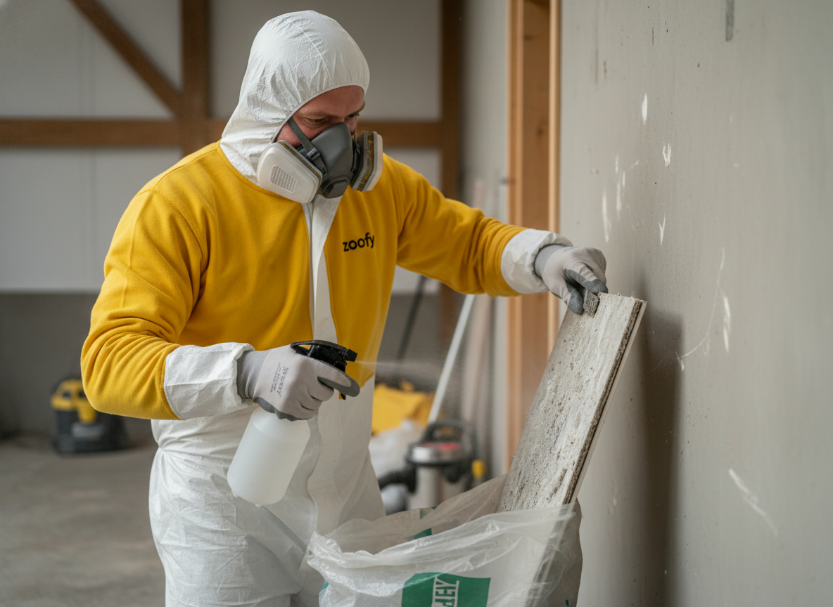 Have asbestos removed