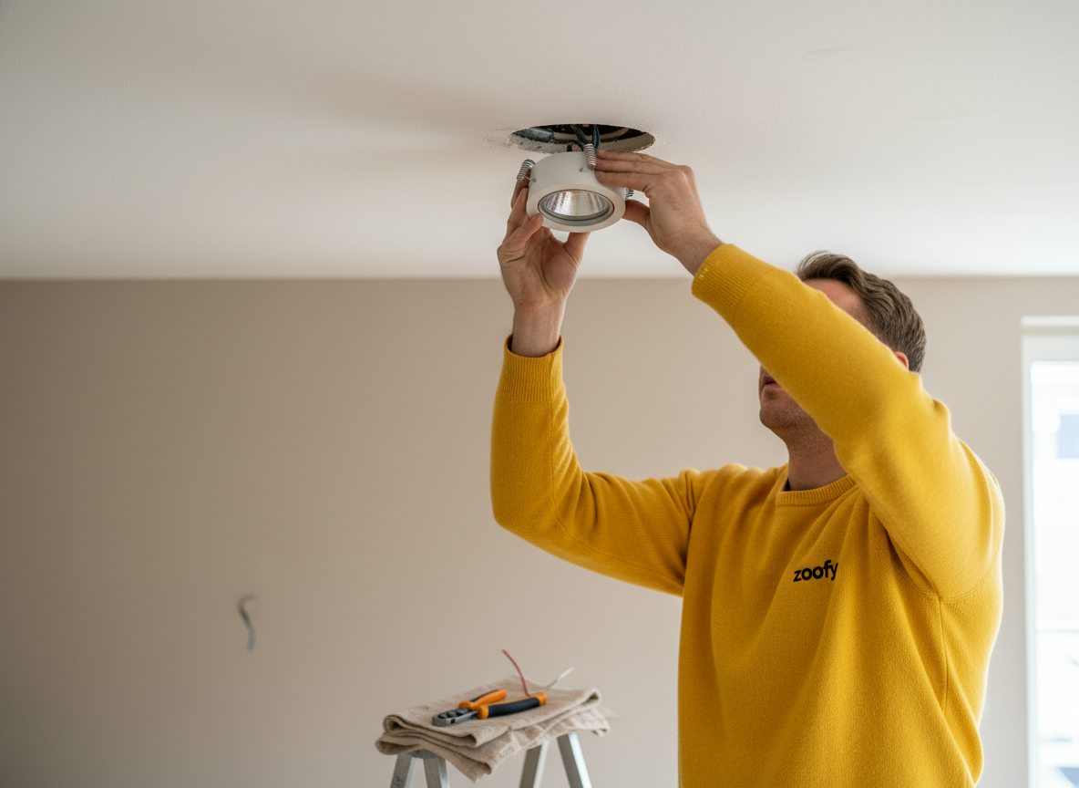 Spotjes laten inbouwen