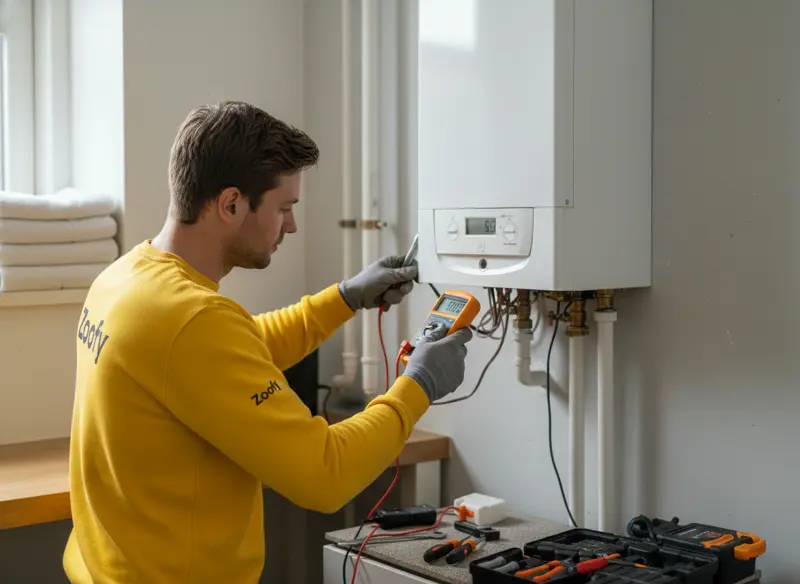 Have the boiler fault resolved