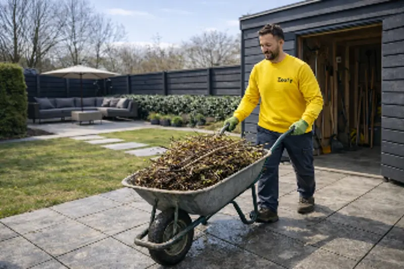 Tuin laten opruimen