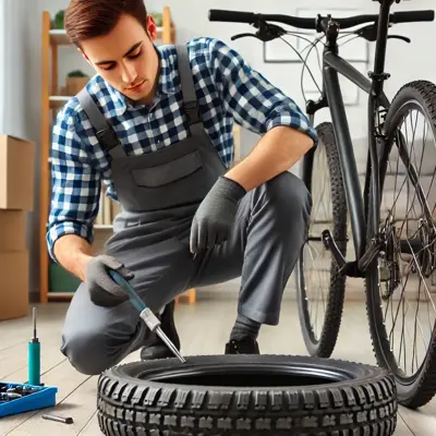 Bicycle tyre repair