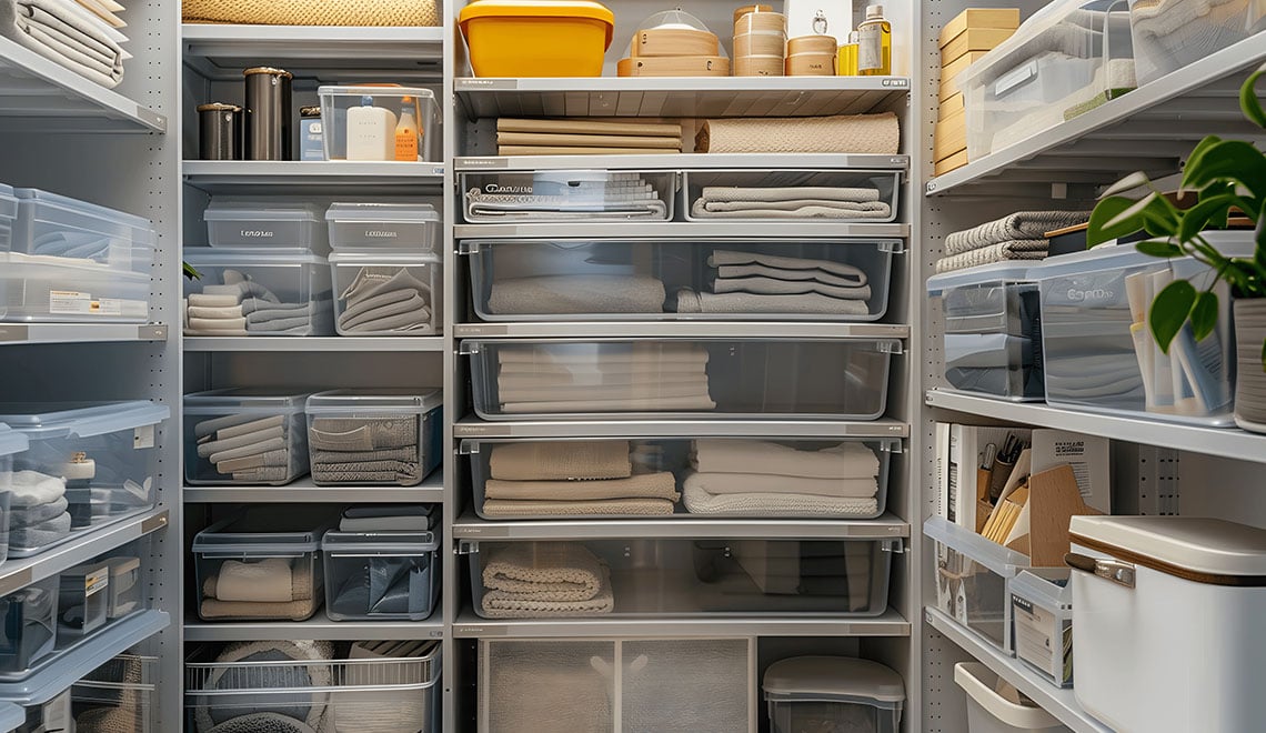 Opbergruimte ordenen