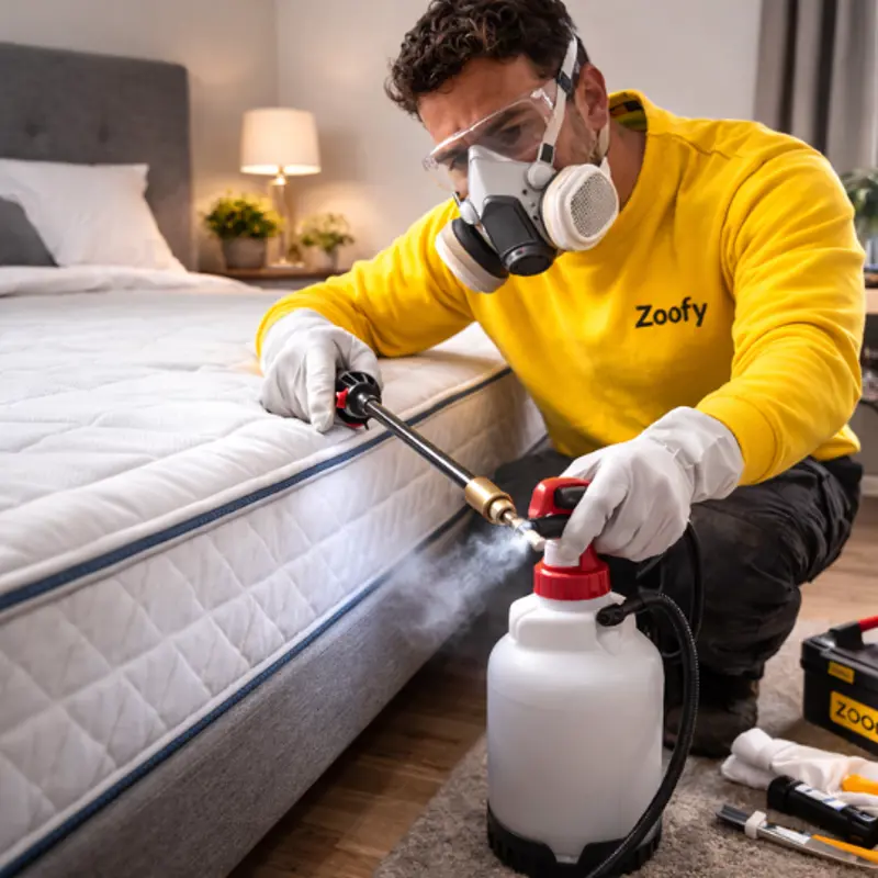 Bedwantsen laten bestrijden