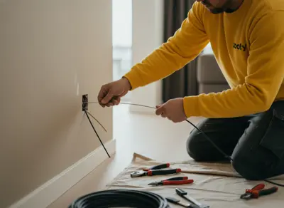 Let the electrical cables be extended