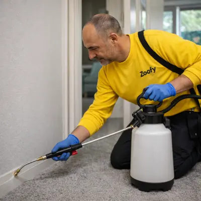 Vlooien laten bestrijden