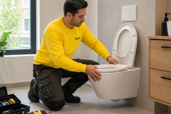 Toiletpot laten plaatsen of vervangen