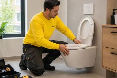 Have the toilet bowl replaced