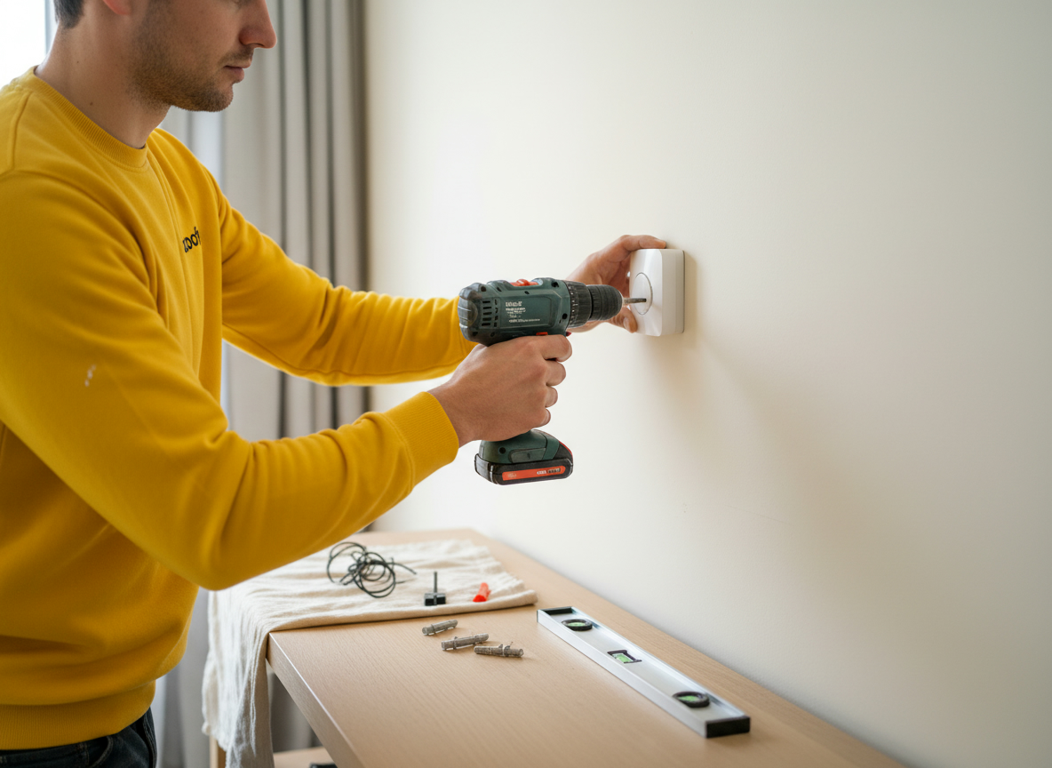 Have a motion sensor installed