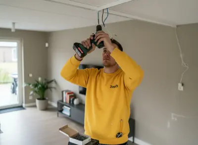 Have track lighting installed