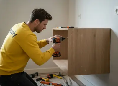 Have bathroom furniture installed