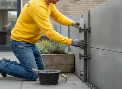 Beton schutting laten plaatsen