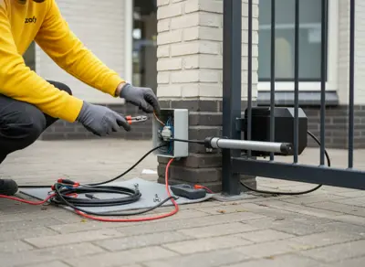 Elektrische poort of hek laten aansluiten of repareren