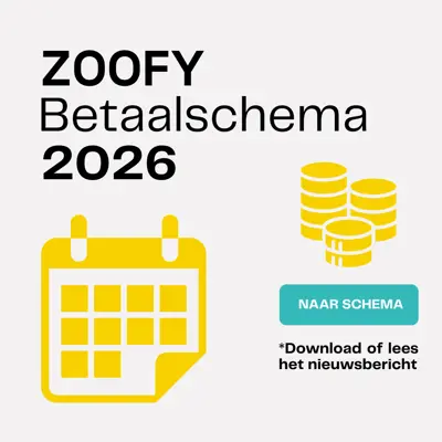 Betaalschema Zoofy 2026 beschikbaar