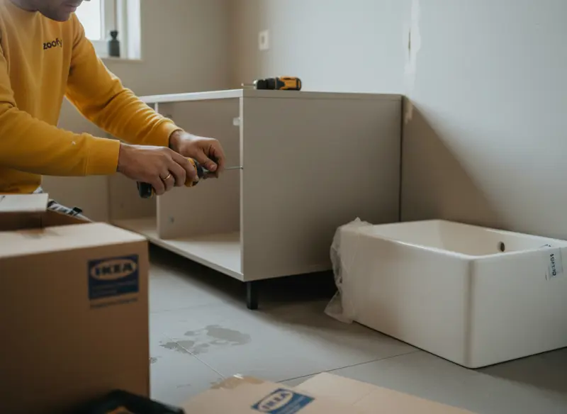 Have an IKEA bathroom installed