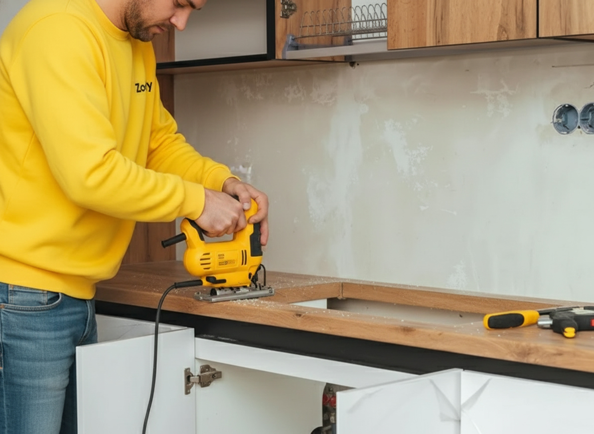 Have the sink milled
