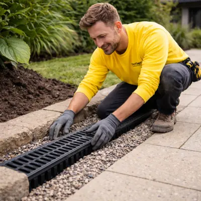 Drainage laten aanleggen