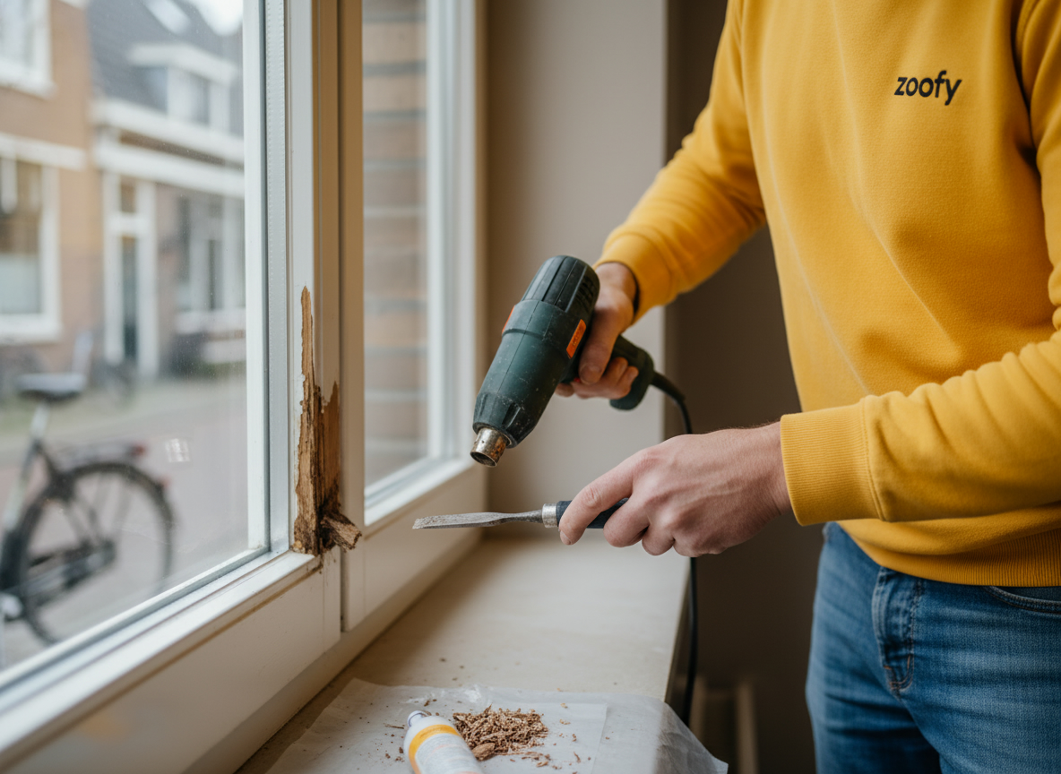 Have wood rot repaired