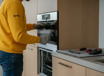 Smart kitchen appliance installation