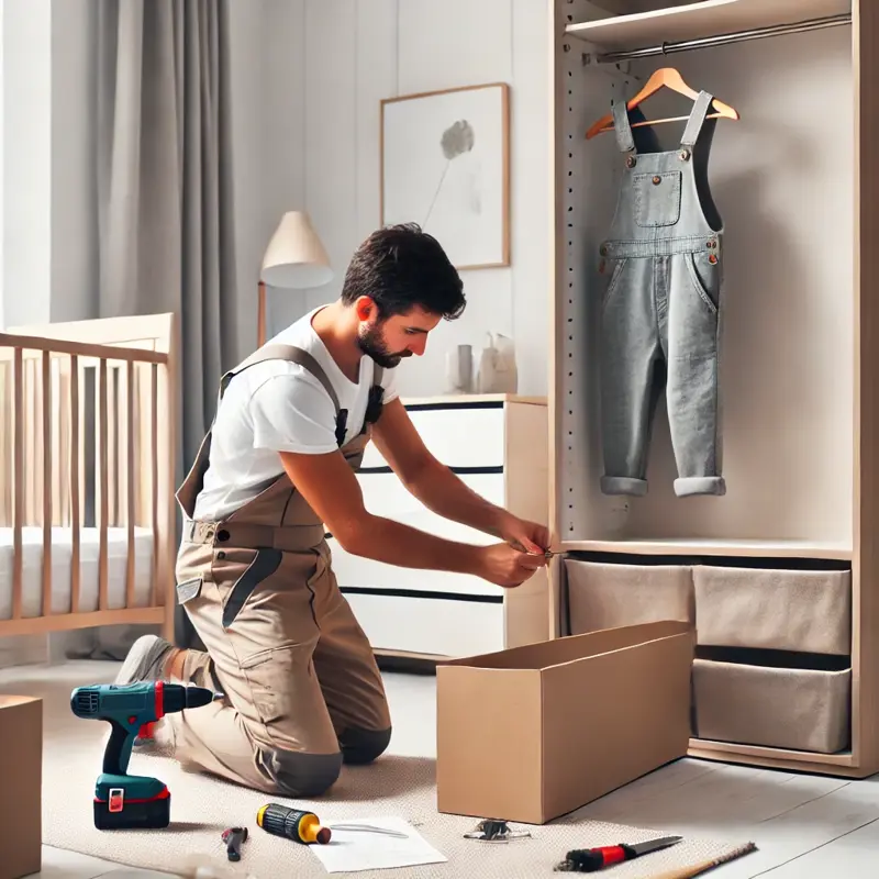 Sundvik closet IKEA assembly