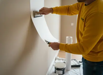 Have renovation wallpaper applied