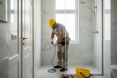 Doucheputje laten ontstoppen