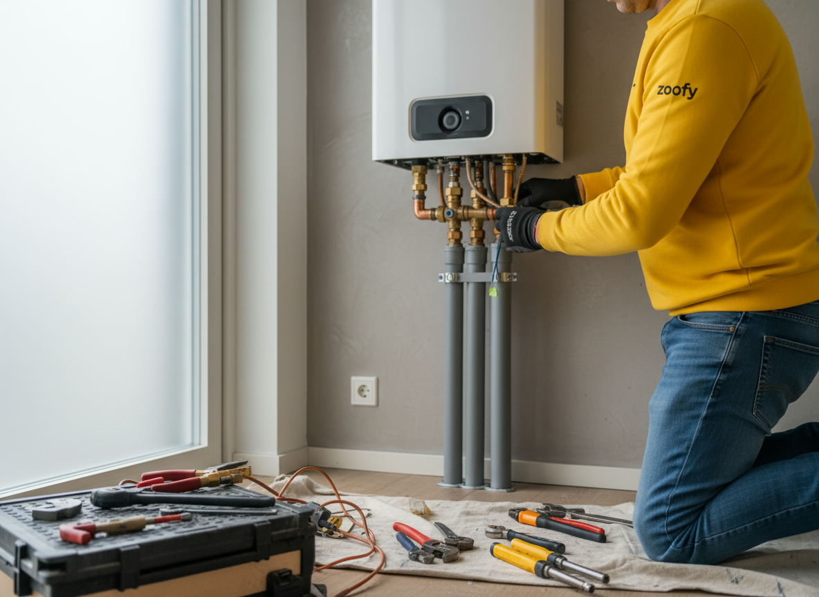 Have an air-water heat pump installed