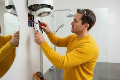 Badkamerventilator laten aansluiten