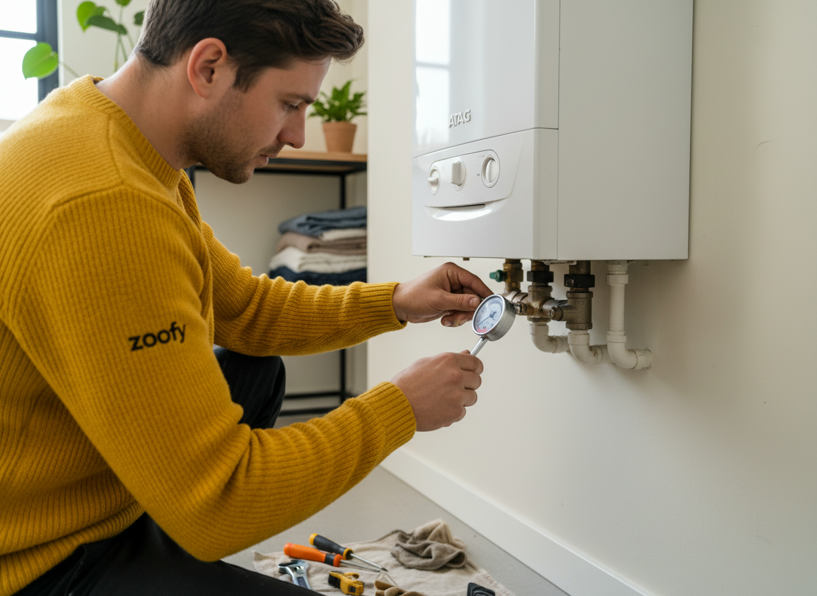 Maintenance on Atag boiler