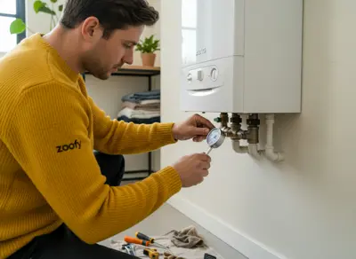 Onderhoud aan Atag ketel