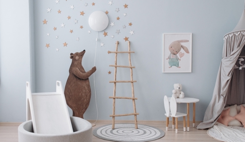 Kinderkamer met een thema