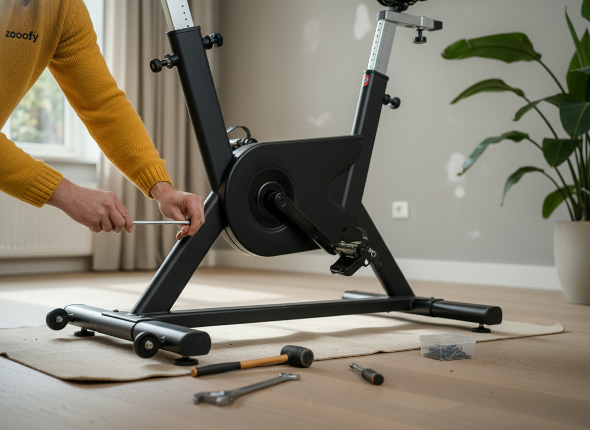 Have a spinning bike installed