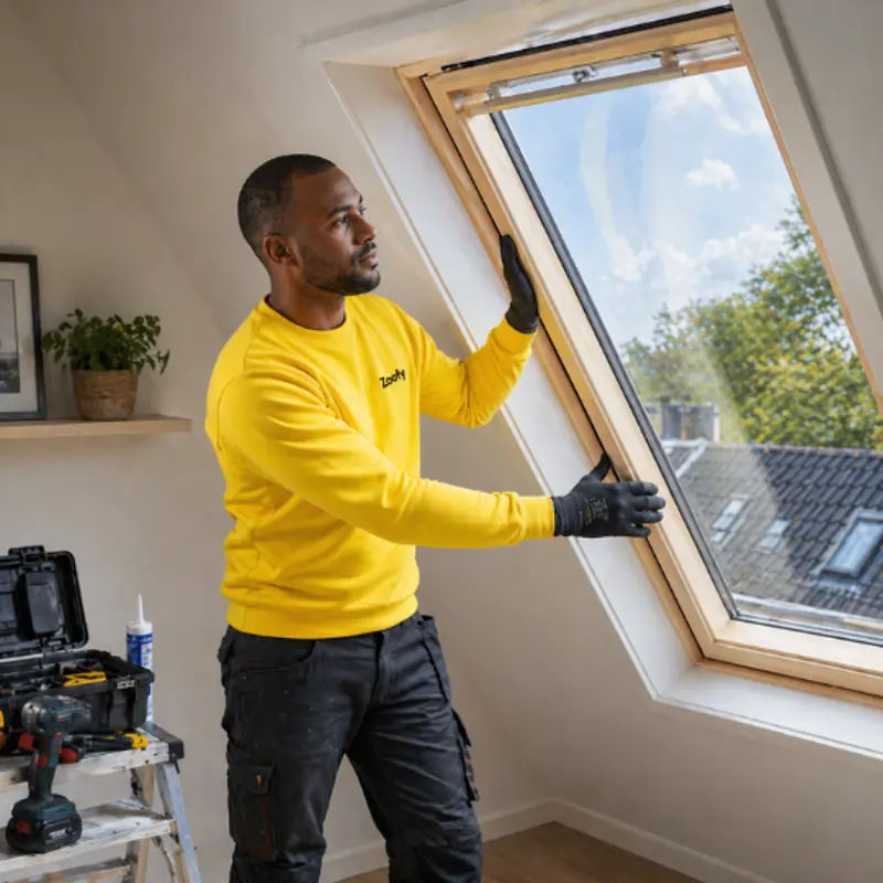 Replace Velux roof window glass