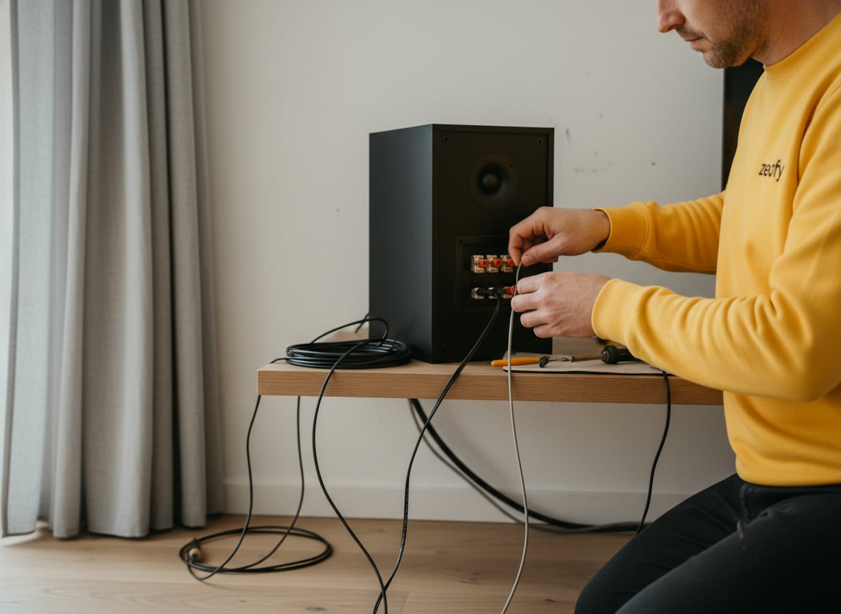 Audio laten aansluiten
