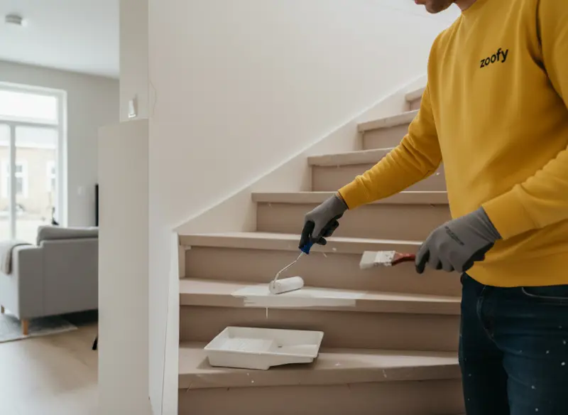 Have the stairs painted